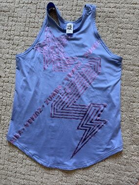 Lavender Zumba Graphic Tank Top